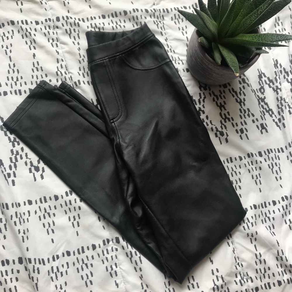 Xhilaration Pleather Stretch Pants